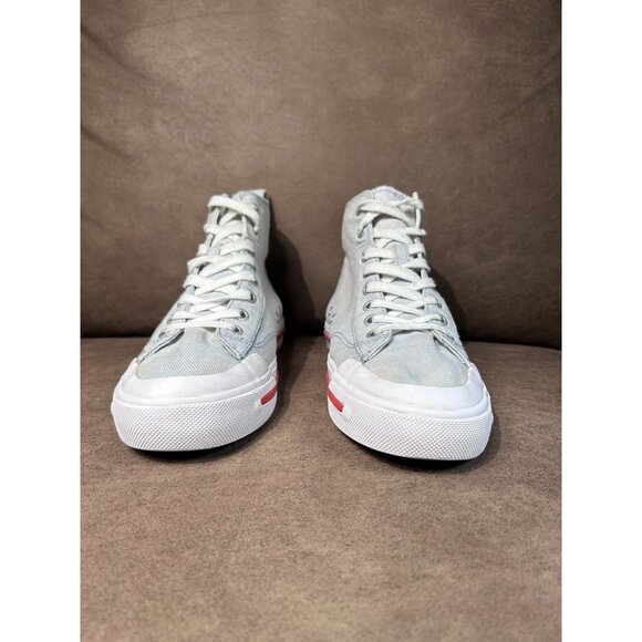 Diesel S-Athos Mid W  Womens Blue Lifestyle Sneakers Shoes US 7.5 - Picture 3 of 7